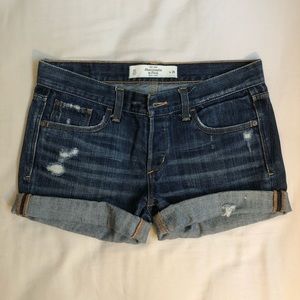 Abercrombie & Fitch size 24 Denim Shorts
